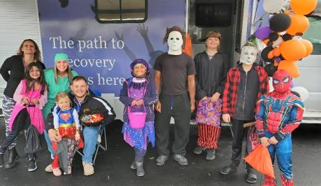Trunk or treat! The Recovery Station hosts family event